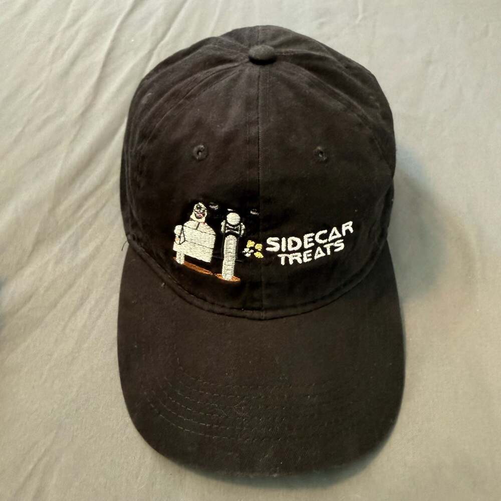 Queensboro Sidecar Treats Motorcycle Embroidery Hat